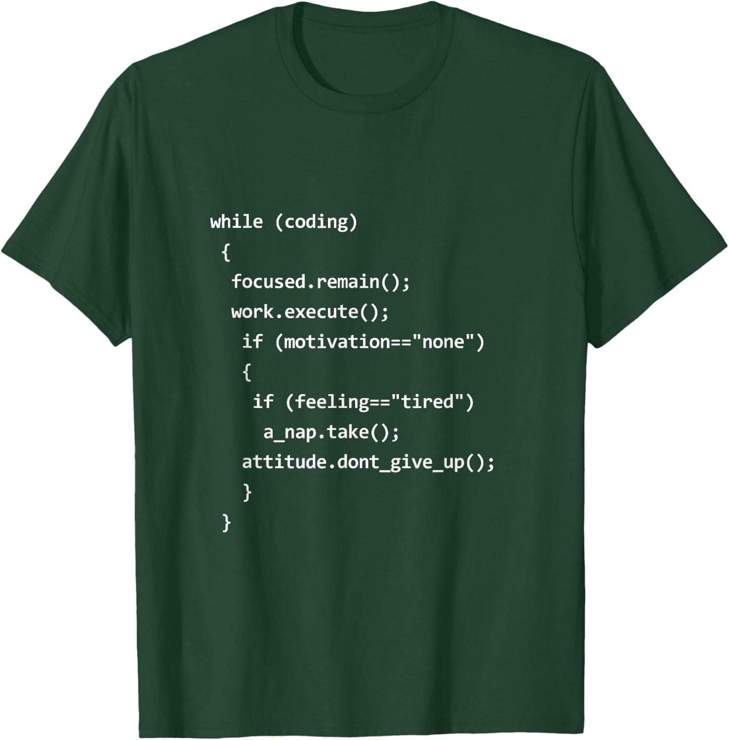 Funny Javascript Programming Web Software Developer Coder T-Shirt - T-Shirt | Forest