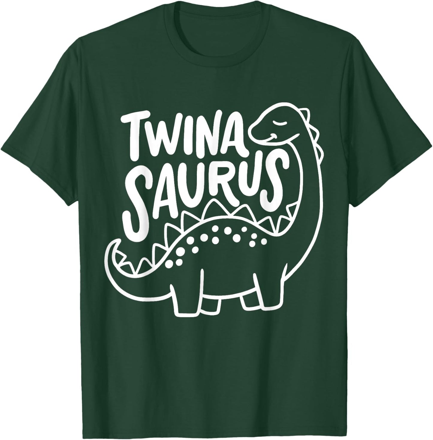 Twins Twin Kids Twinasaurus T-Shirt - T-Shirt | Forest