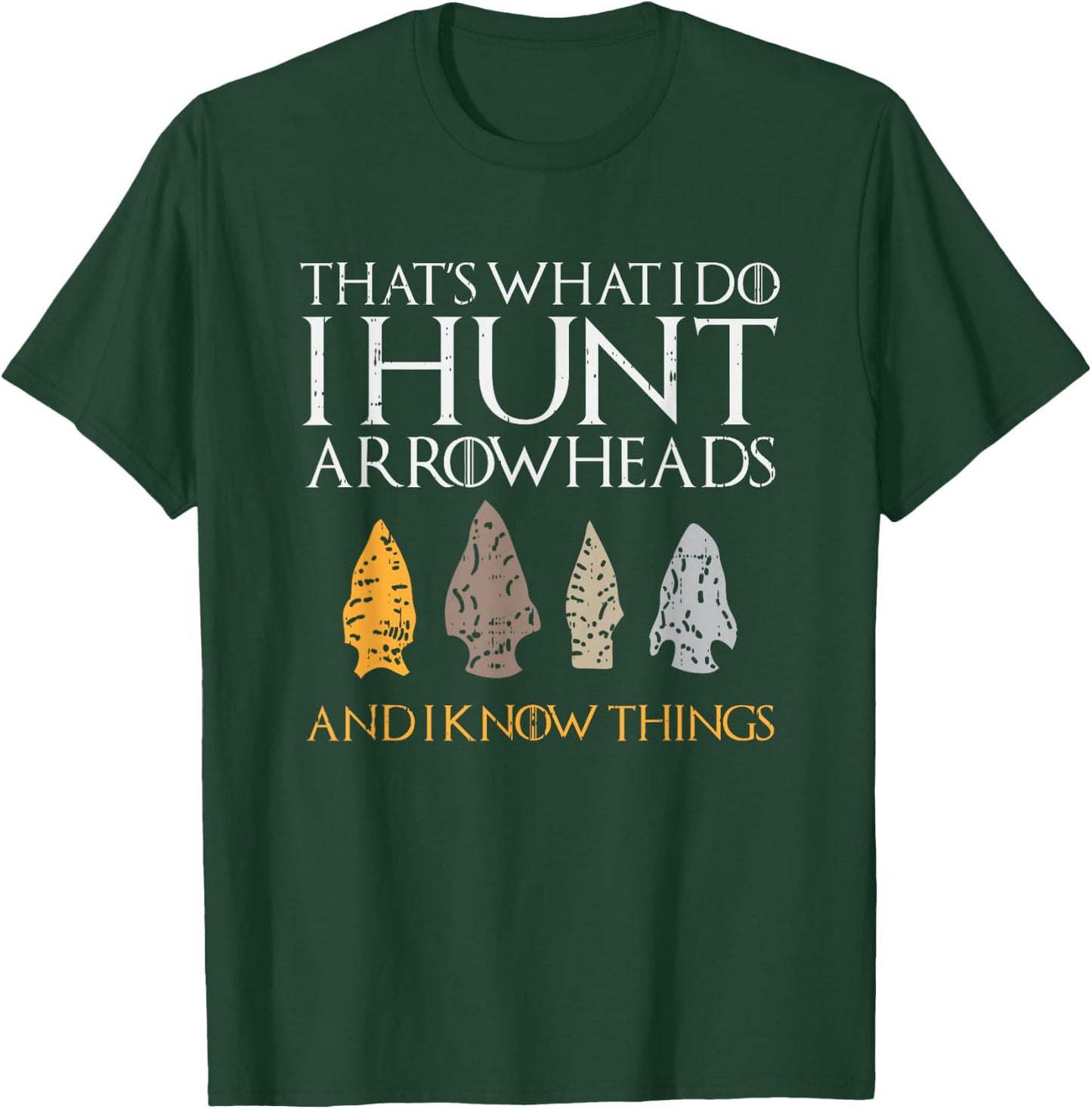 Arrowhead Hunting, Arrowhead, Arrowhead Hunter T-Shirt - T-Shirt | Forest