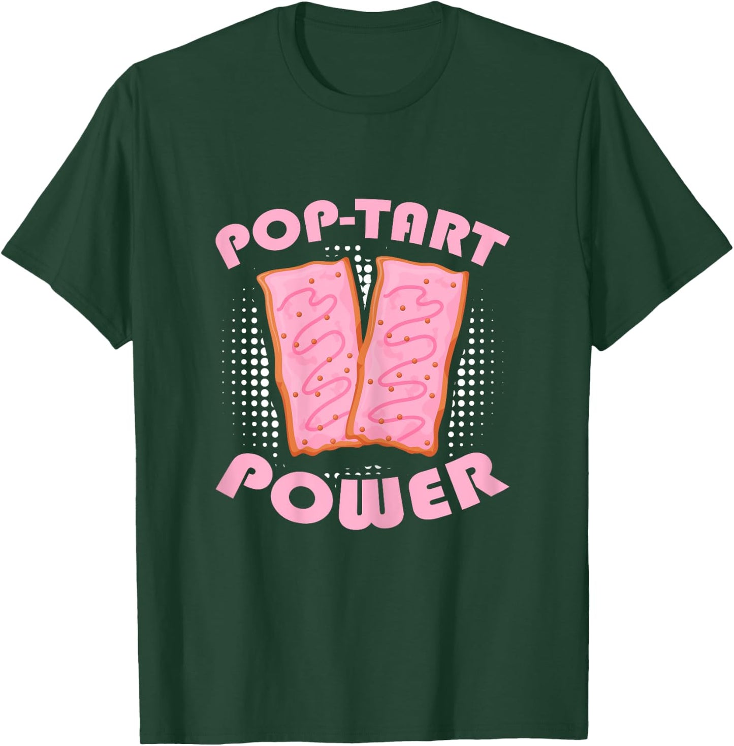Pop-Tart Power Gym Workout Frosted Toaster Pastry T-Shirt - T-Shirt | Forest