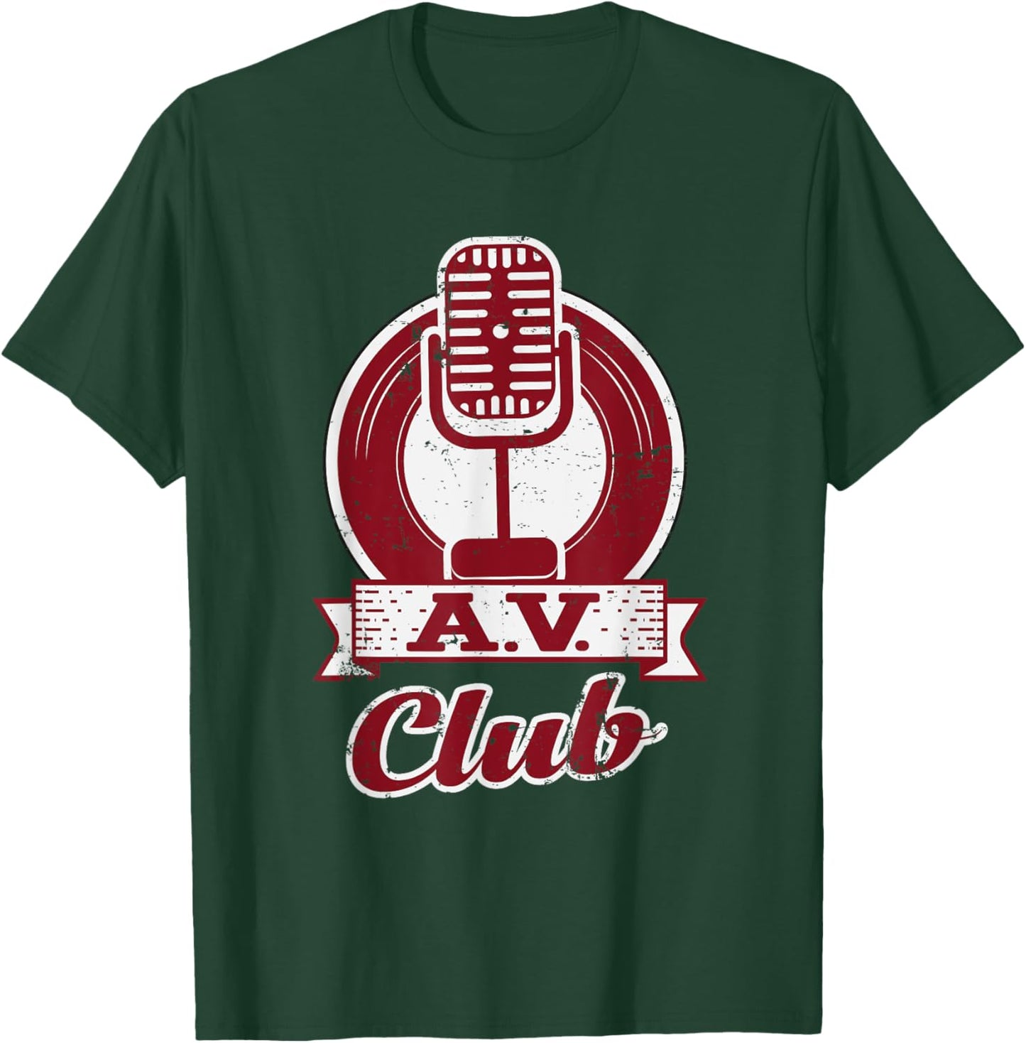 AV Club Funny Cute Retro T-Shirt - T-Shirt | Forest