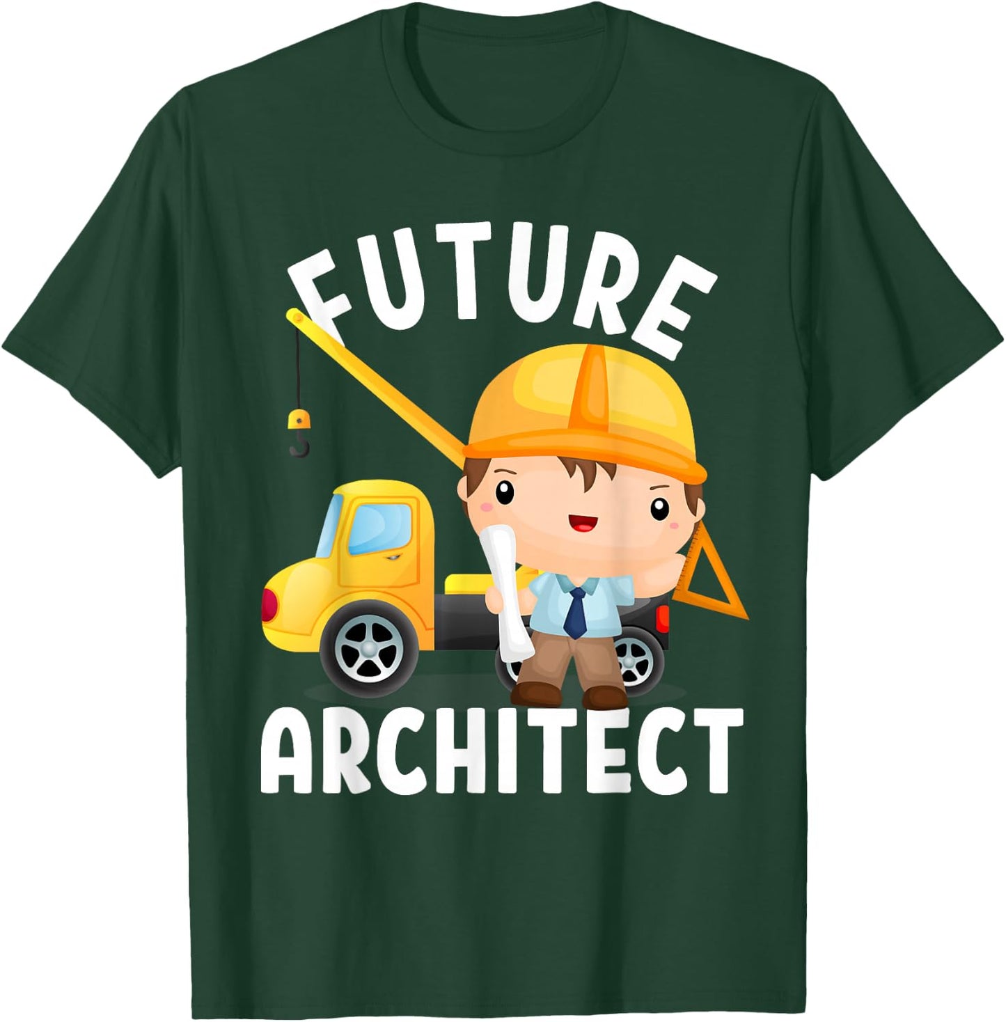 Future Architect Costume for Toddler Adults & Kids T-Shirt - T-Shirt | Forest