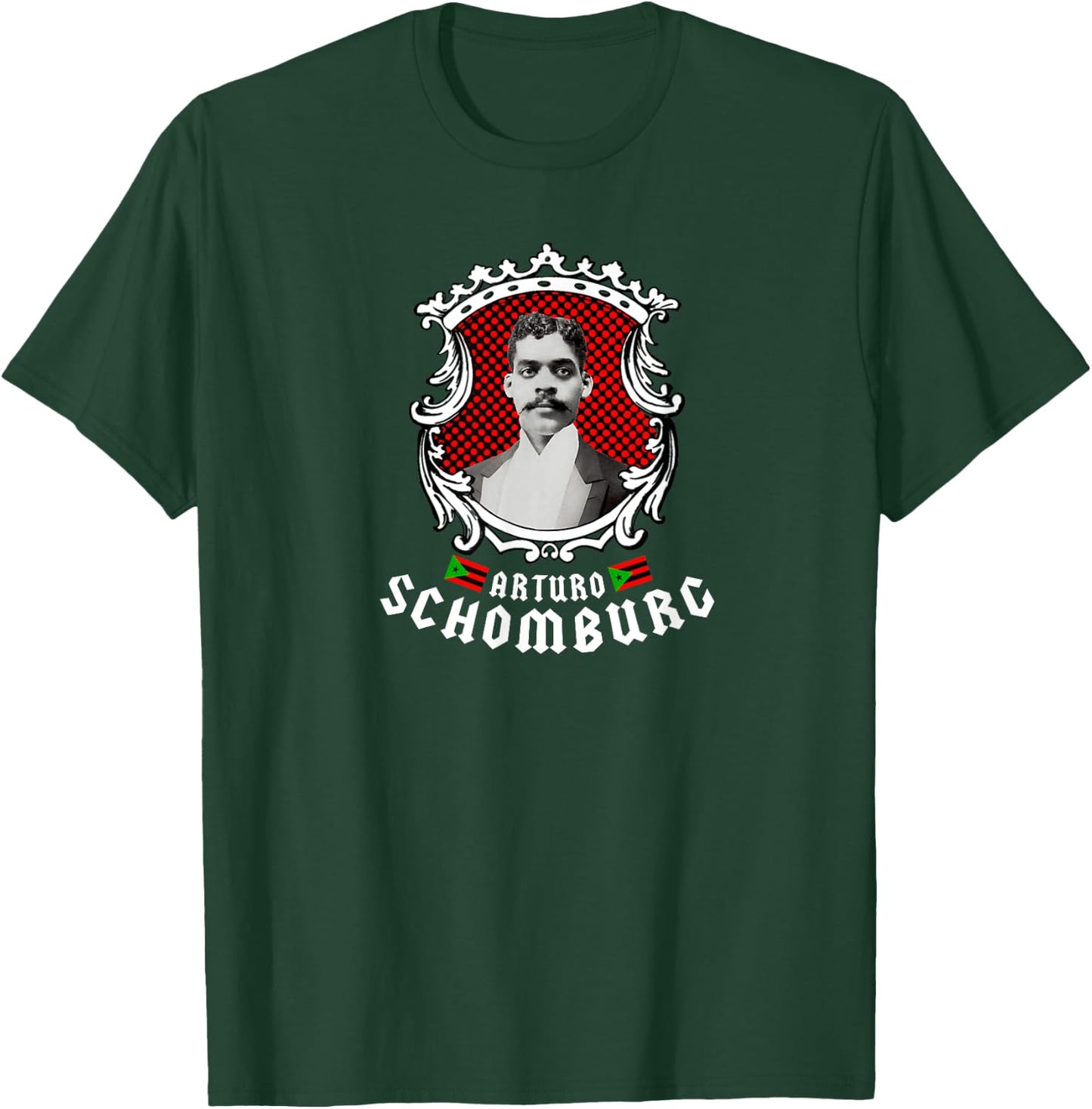 Arturo Schomburg - Harlem Renaissance Black History Scholar T-Shirt - T-Shirt | Forest