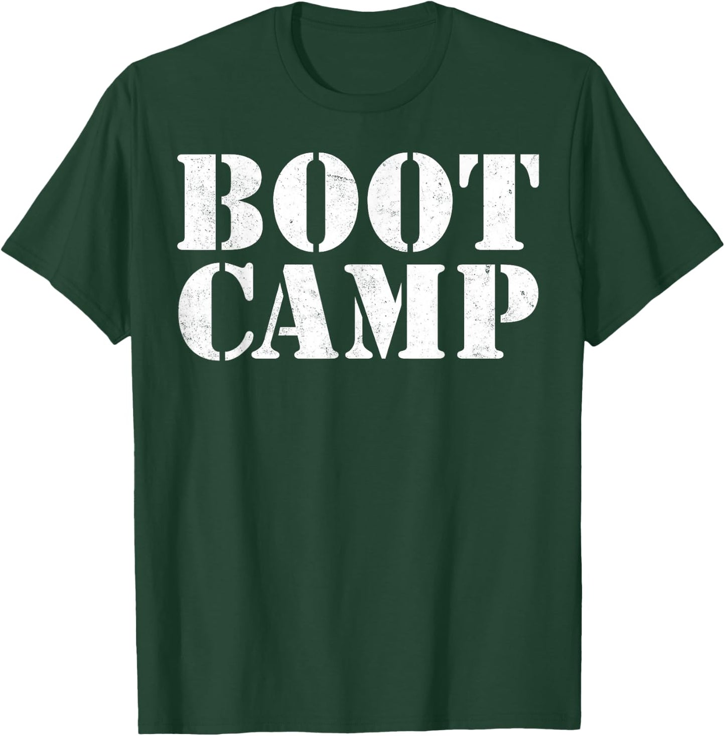 Bootcamp Workout Training T-Shirt - T-Shirt | Forest