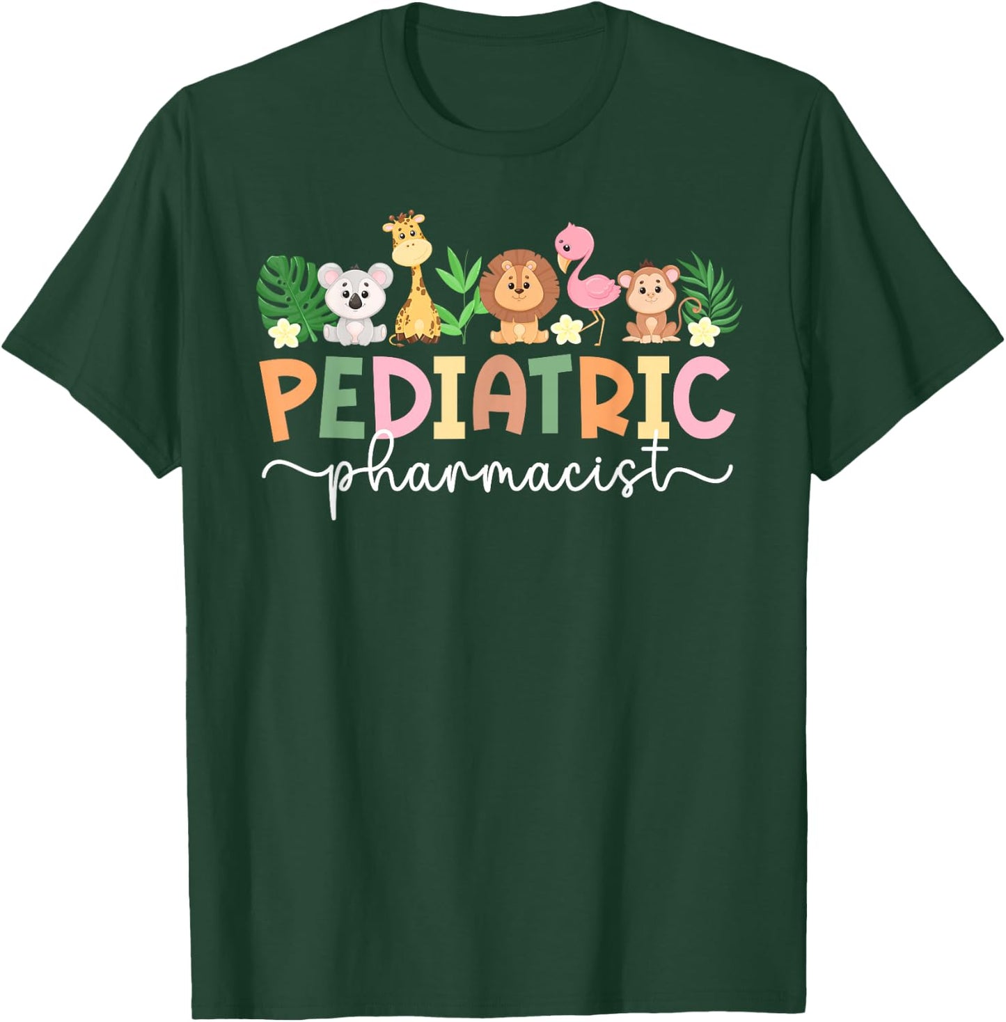 Boho Pediatric Pharmacist Pediatric Pharmacy Peds Pharmacist T-Shirt - T-Shirt | Forest