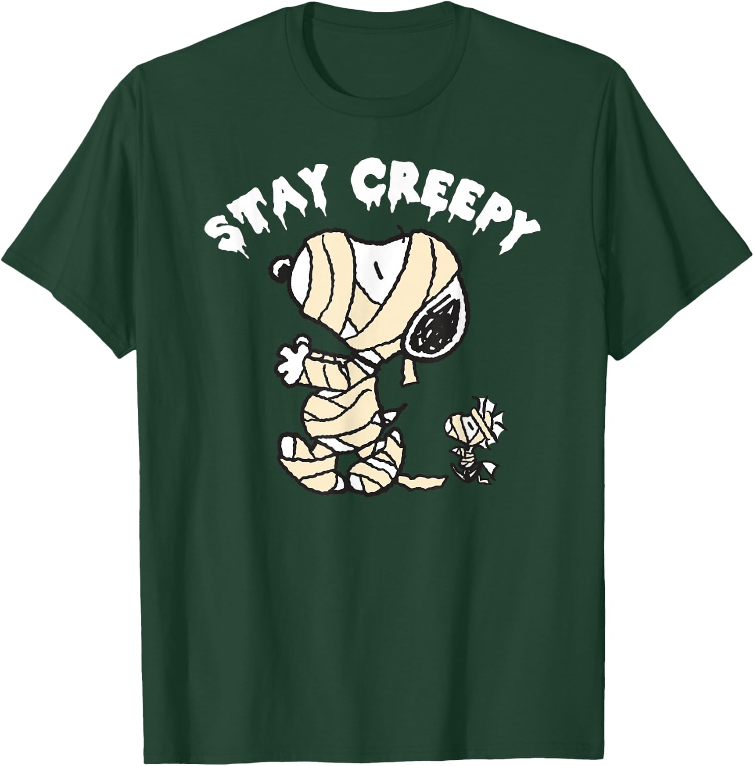 Peanuts Halloween Snoopy Stay Creepy T-Shirt - T-Shirt | Forest