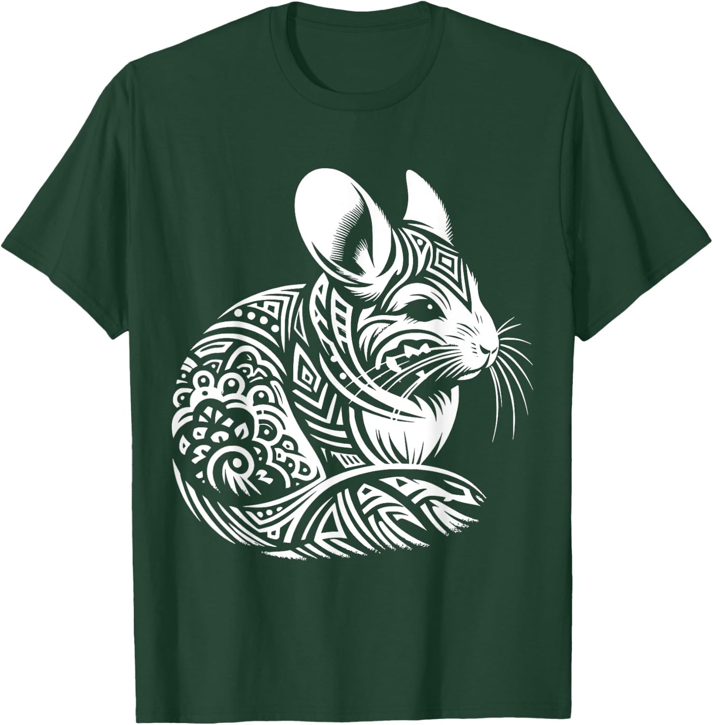 Tribal Chinchilla T-Shirt - T-Shirt | Forest