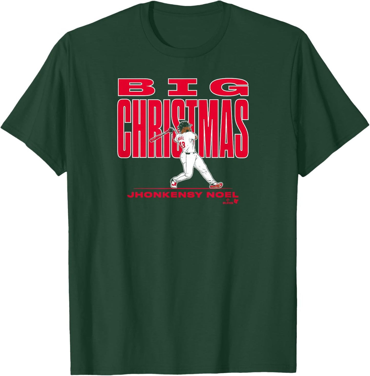 Jhonkensy Noel: Big Christmas - Cleveland Baseball T-Shirt - T-Shirt | Forest