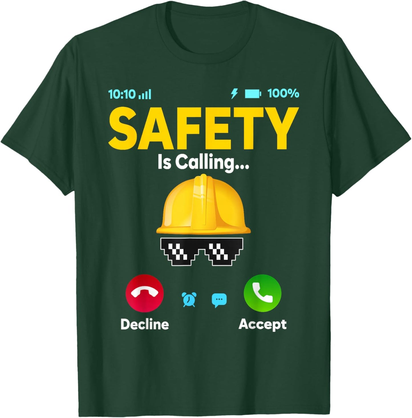 Funny Occupational Health Safety Officer Manager Supervisor T-Shirt - T-Shirt | Forest