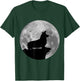 Pembroke Welsh Corgi Silhouette The Moon Halloween Costume T-Shirt - T-Shirt | Forest