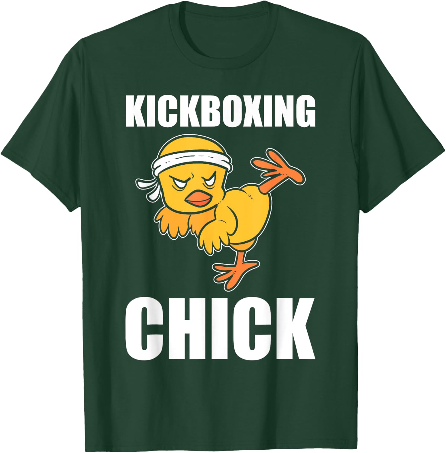 Funny Kickboxing Chick Kickboxing Instructor T-Shirt - T-Shirt | Forest