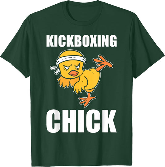 Funny Kickboxing Chick Kickboxing Instructor T-Shirt - T-Shirt | Forest