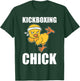 Funny Kickboxing Chick Kickboxing Instructor T-Shirt - T-Shirt | Forest