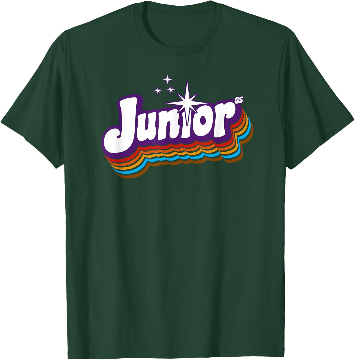 Girls Junior retro troop | Scouting T-Shirt - T-Shirt | Forest