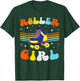 Roller Girl Roller Skating Rollerblade Skater T-Shirt - T-Shirt | Forest