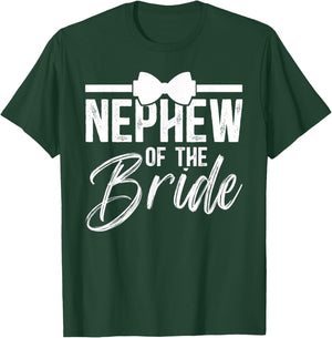Nephew Of The Bride Nephew Bride's Nephew T-Shirt - T-Shirt | Forest