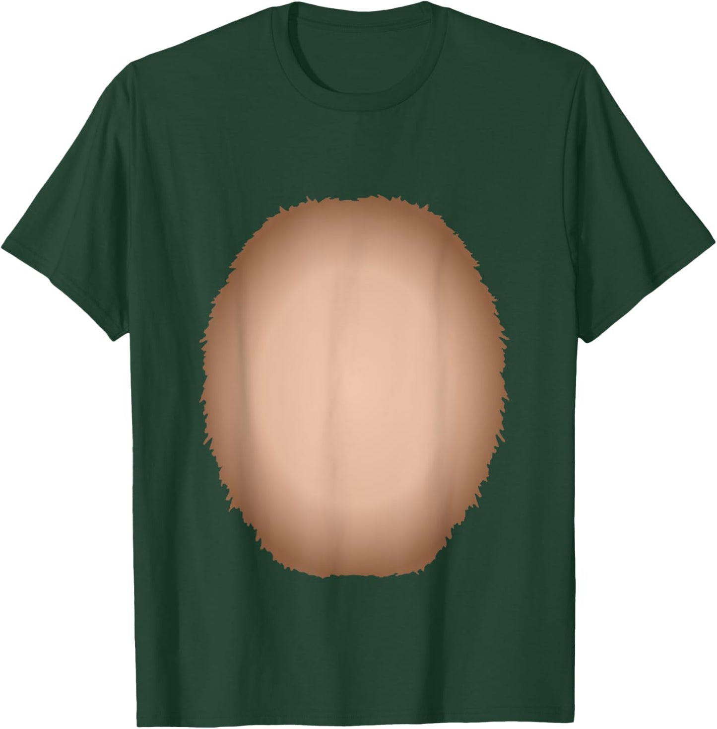 Funny Lazy DIY Bear Belly Costume for Halloween Party T-Shirt - T-Shirt | Forest
