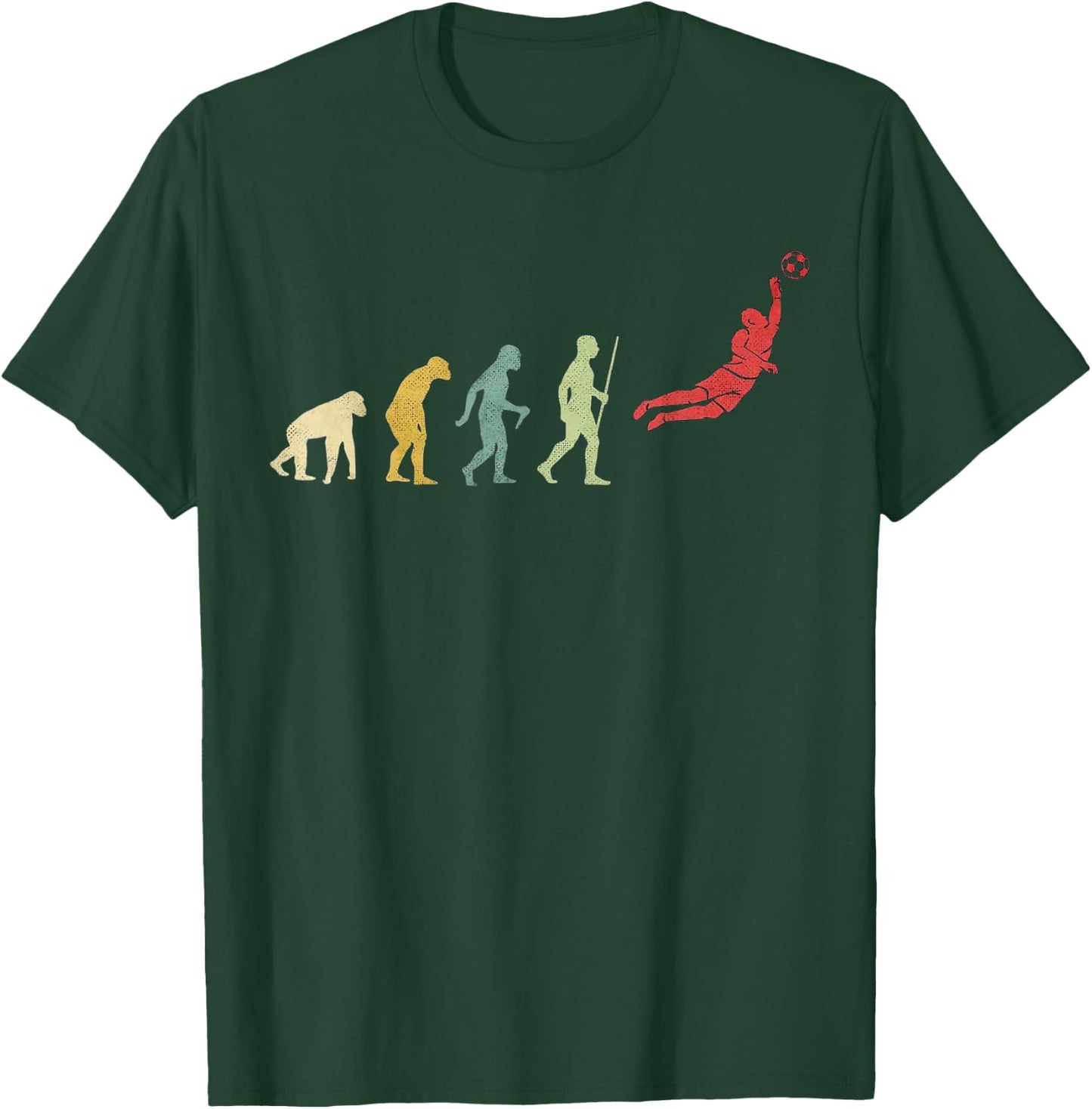 Evolution soccer goal keeper T-Shirt - T-Shirt | Forest