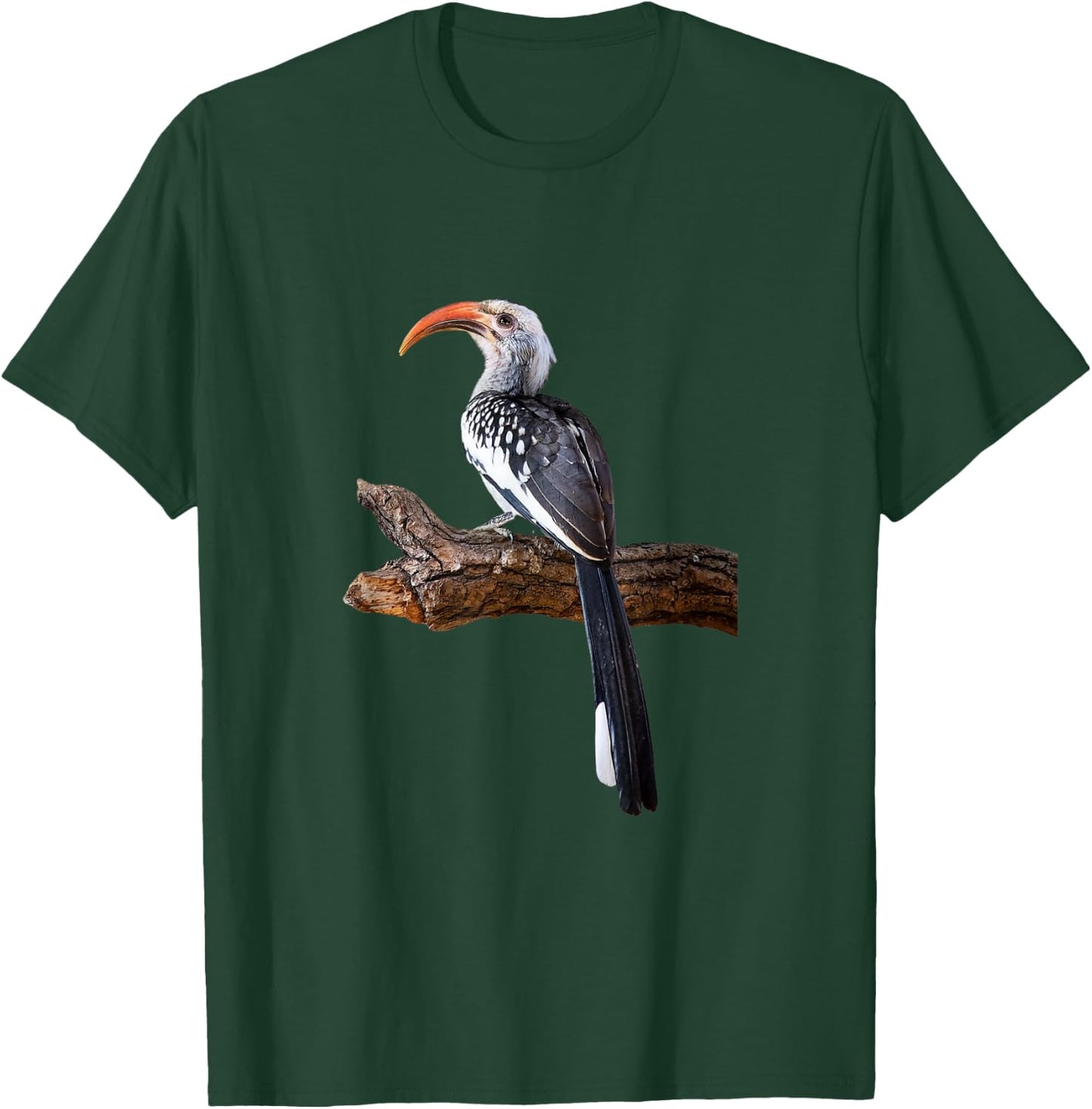 Yellow Hornbill Bird Shirt Southern Yellow-billed Hornbill T-Shirt - T-Shirt | Forest