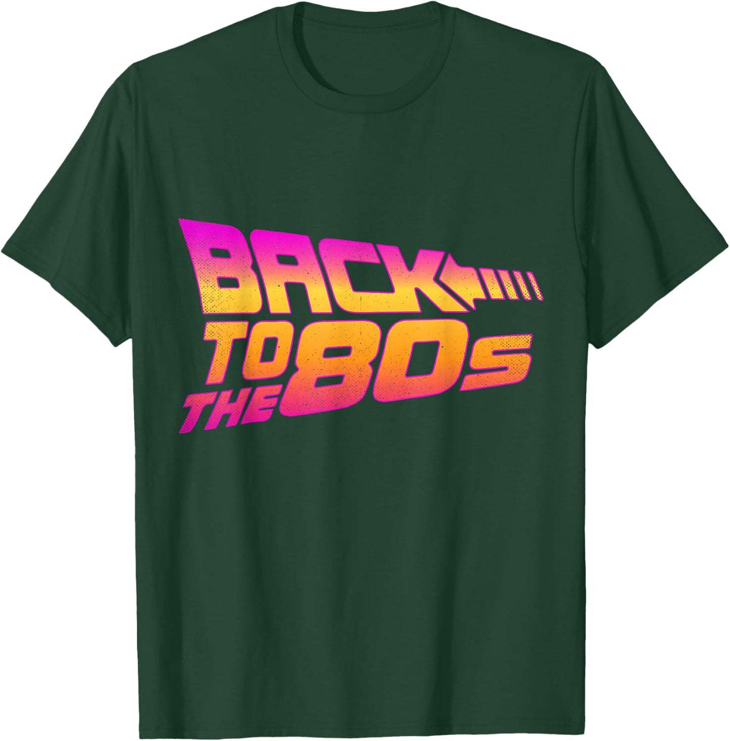 Back To The 80s Costume Retro Fancy Dress Halloween Party T-Shirt - T-Shirt | Forest