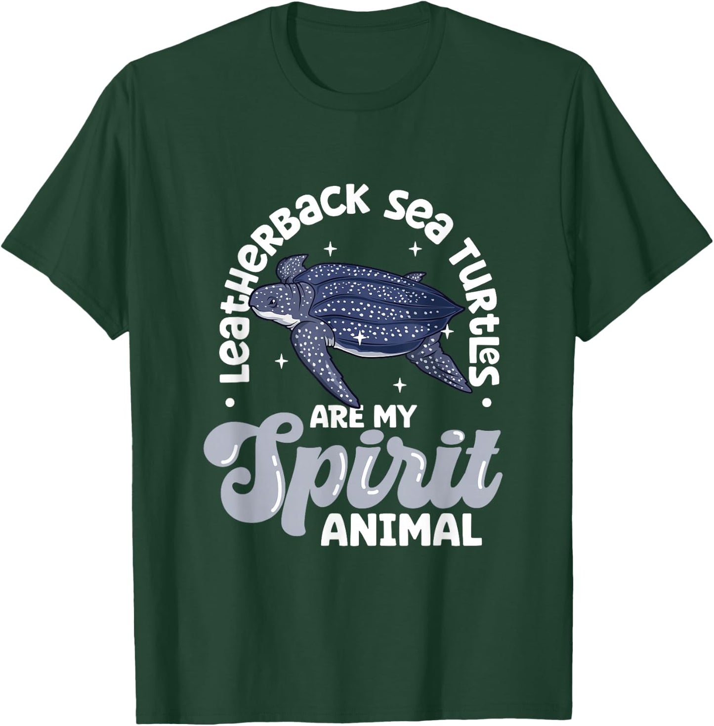 My spirit animal - Leatherback Sea Turtle T-Shirt - T-Shirt | Forest