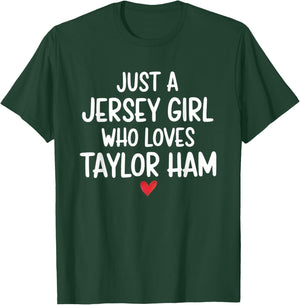 Taylor Ham Shirt - NJ Breakfast Staple Pork Roll Design T-Shirt - T-Shirt | Forest