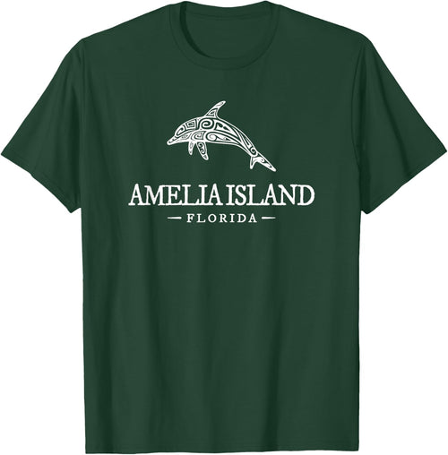 Amelia Island Florida Dolphin Vacation Souvenir Boys Girls