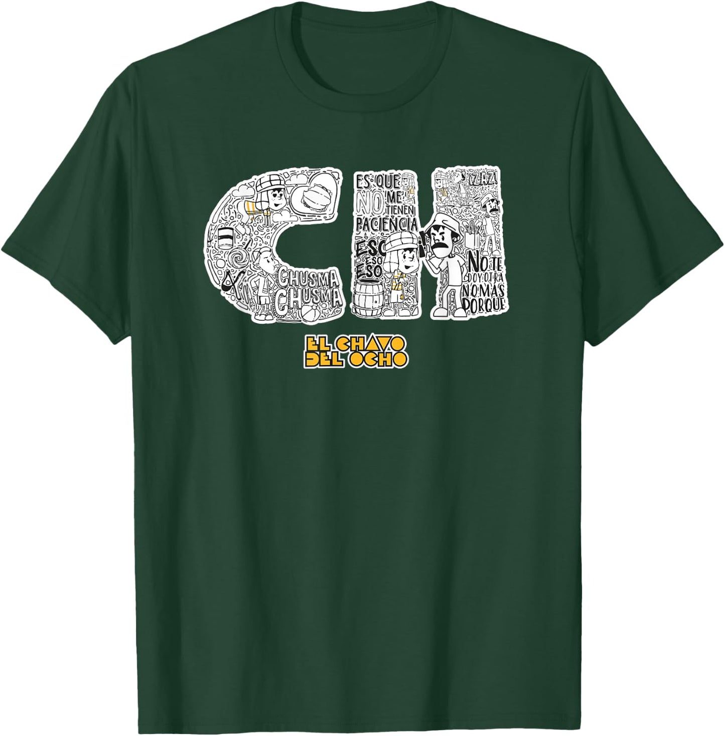 El Chavo - Colorful Desings for Kids, Teen, Women & Men T-Shirt - T-Shirt | Forest