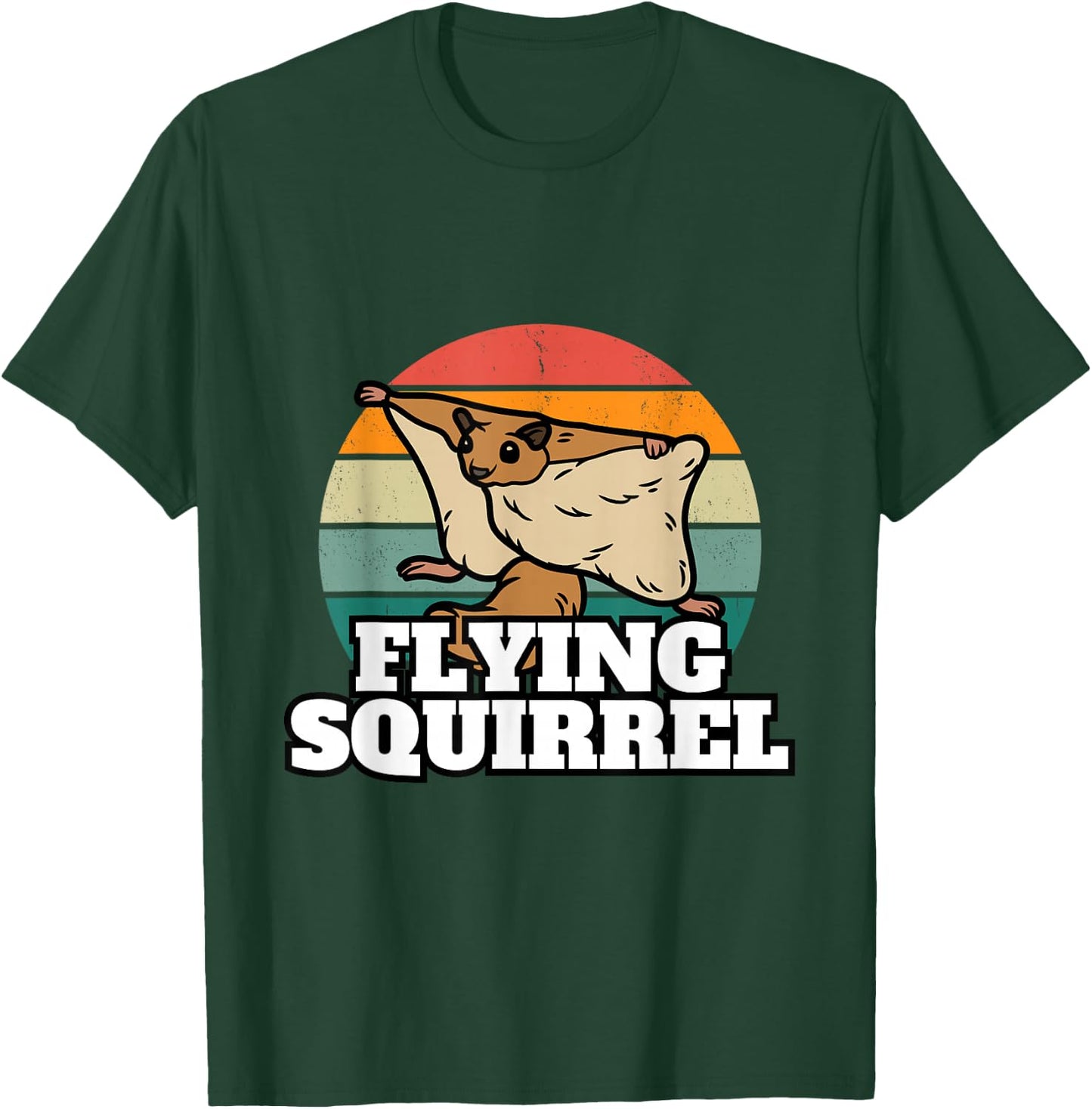 Funny Flying Squirrel Shirt Animal Lover Flying Squirrels T-Shirt - T-Shirt | Forest