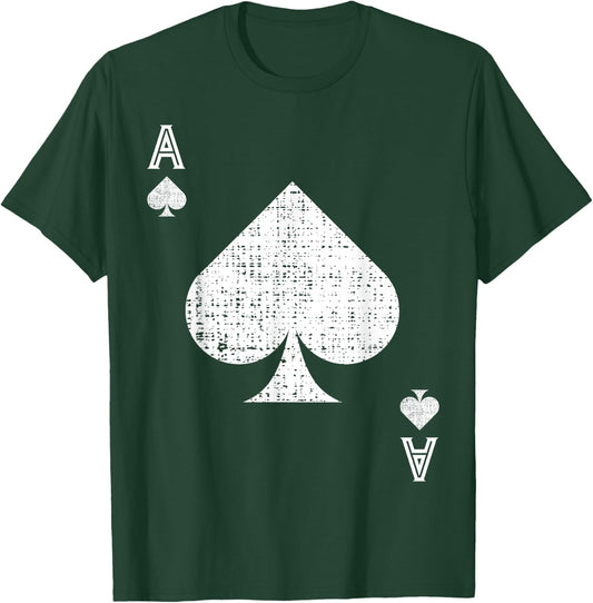 Ace of Spades Halloween Costume T-Shirt - T-Shirt | Forest