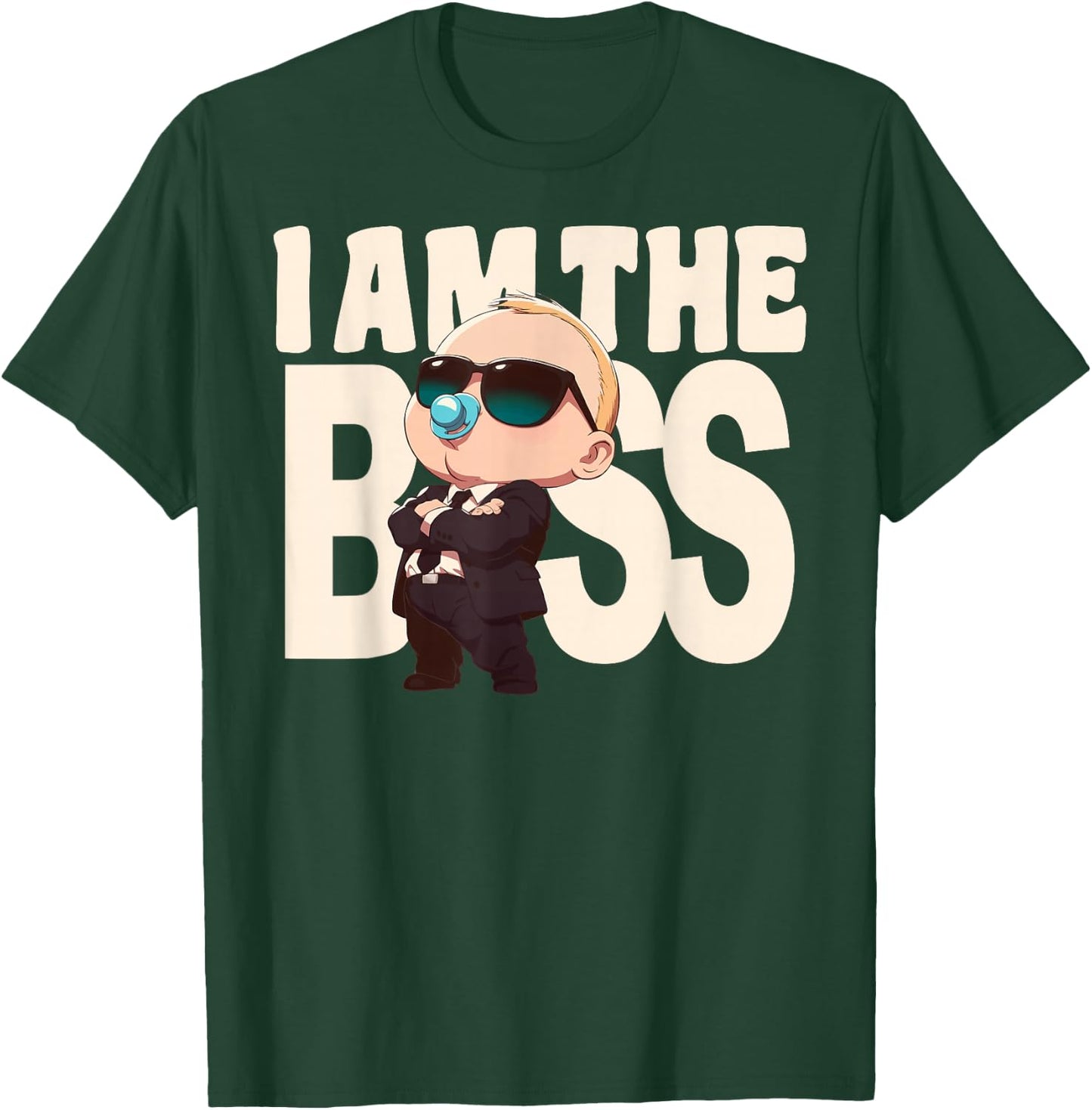 Baby Boss "I'm The Boss" Like A Boss Kids T-Shirt - T-Shirt | Forest