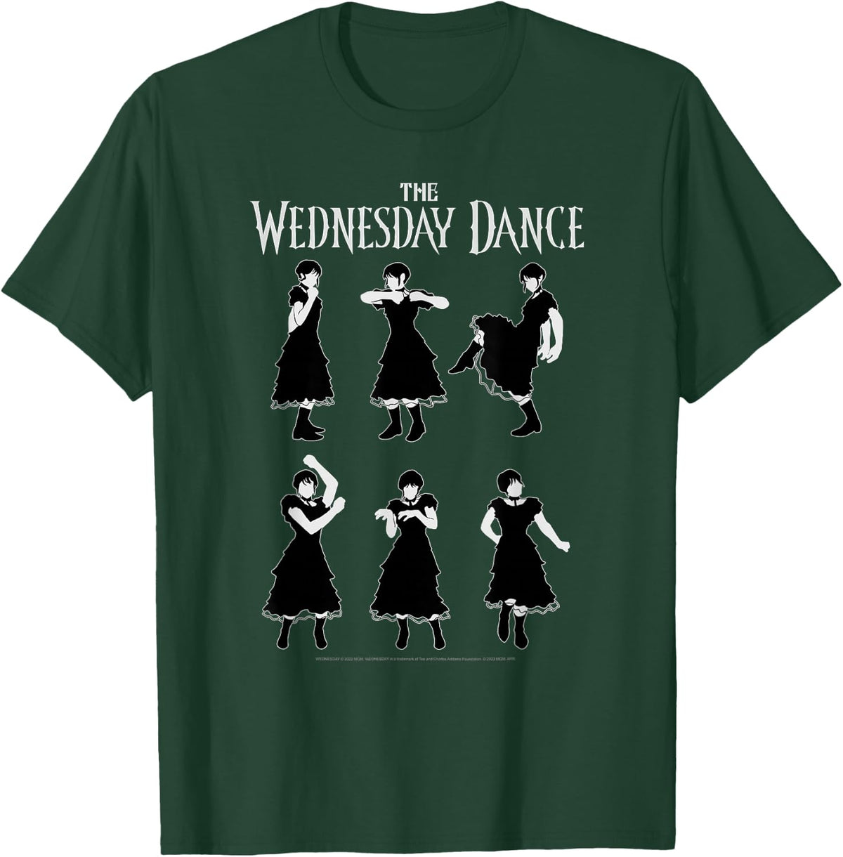 Wednesday The Wednesday Dance Moves Tutorial T-Shirt - T-Shirt | Forest