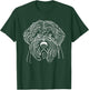Line Art Bouvier Des Flandres T-Shirt - T-Shirt | Forest