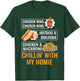 Cooked Chicken Wing Chicken Wing Hotdog Bologna Macaroni Men Women Kids T-Shirt - T-Shirt | Forest