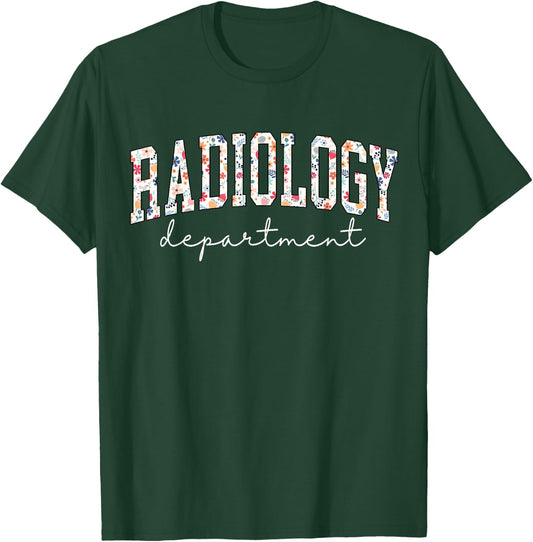 Radiology Department RAD Tech X-ray Technologist CT MRI Tech T-Shirt - T-Shirt | Forest