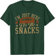 I'm Just Here for the Snacks Funny Football T-Shirt - T-Shirt | Forest