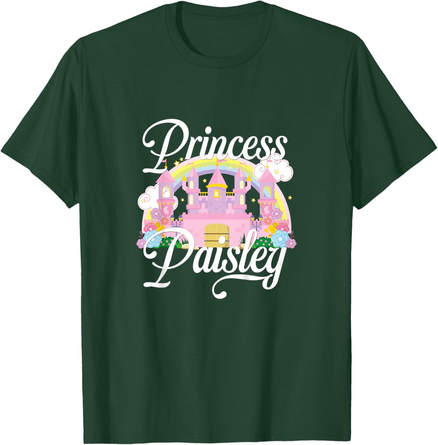 Kids Princess Paisley T-Shirt - T-Shirt | Forest