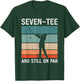 Golf 70th Birthday Party Seven- And Still On Par Golfing T-Shirt - T-Shirt | Forest
