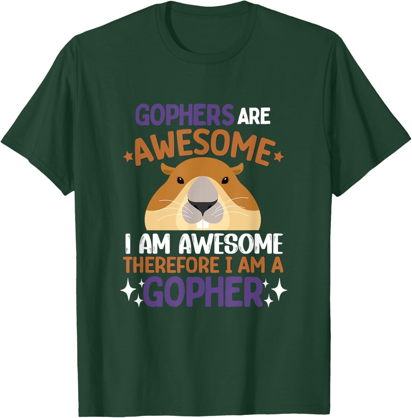 Gopher Shirt Animal Lover Gopher Lover Gophers T-Shirt - T-Shirt | Forest