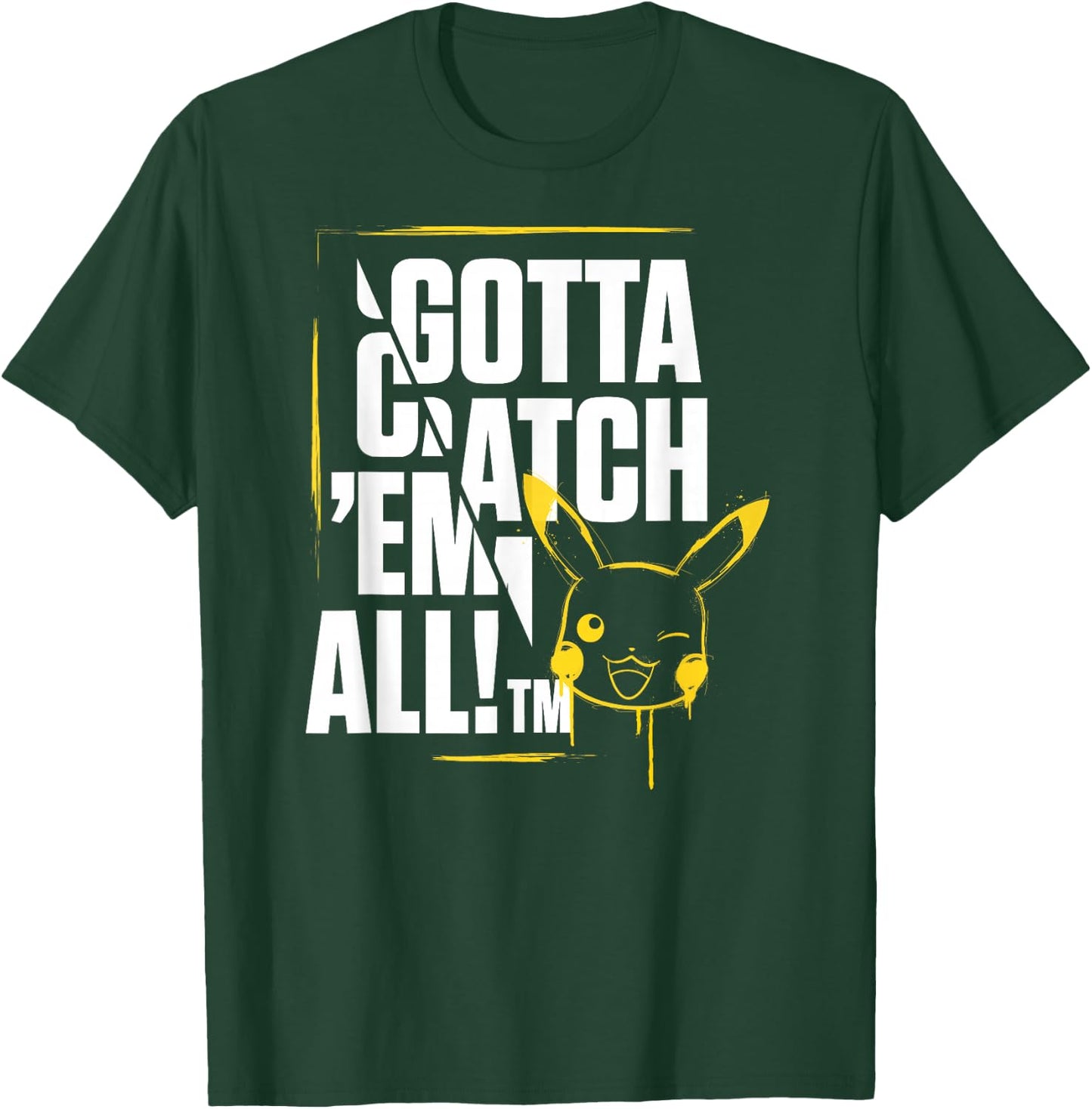 Pokémon - Gotta Catch Em All Pikachu T-Shirt - T-Shirt | Forest