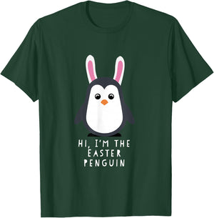 Hi I'm The Easter Penguin Shirt T-Shirt - T-Shirt | Forest