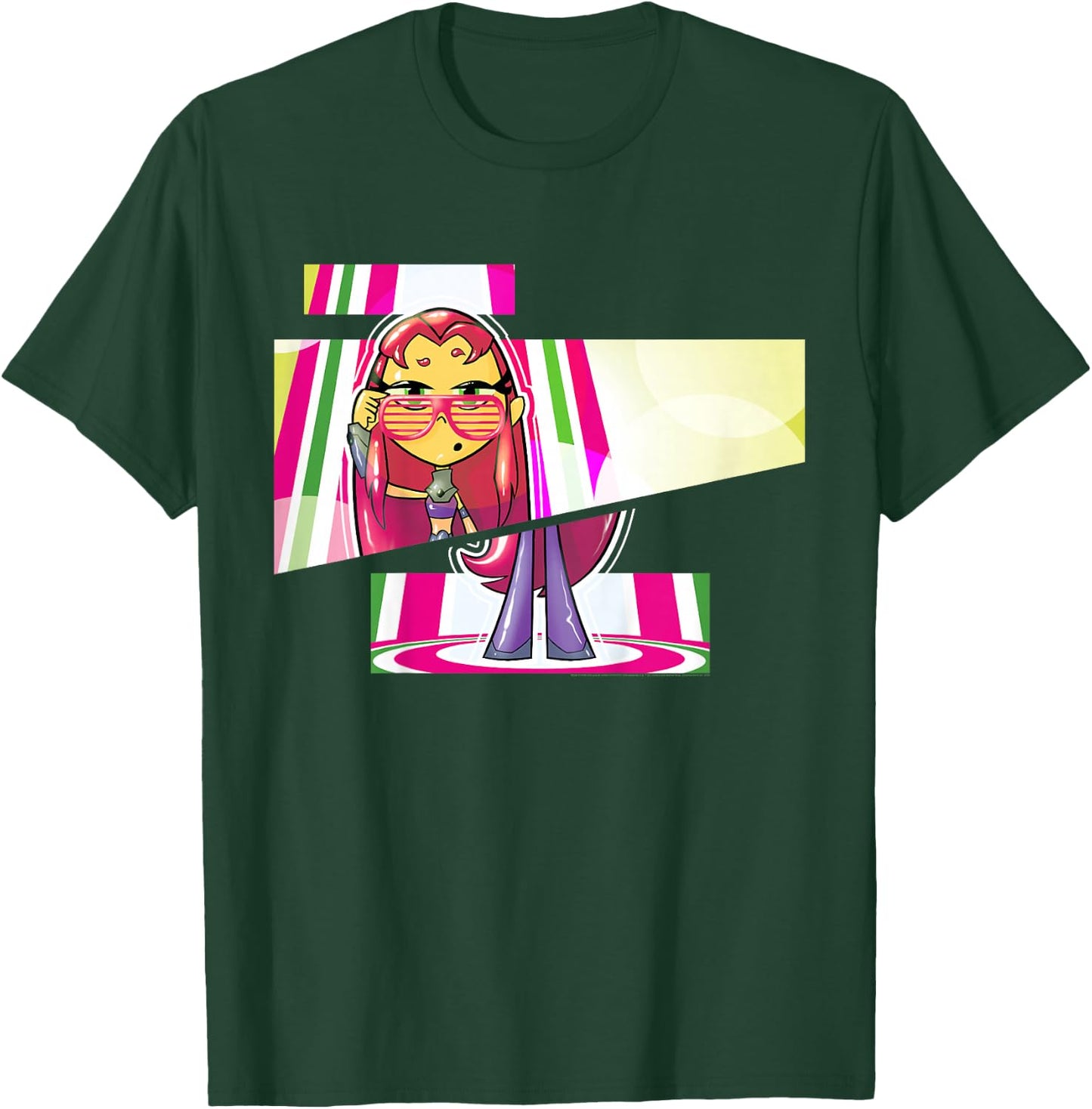 Kids DC Comics Teen Titans Go! Starfire Cut Panels T-Shirt - T-Shirt | Forest