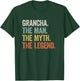 Grancha - Cool Funny Legend Welsh Father's Day T-Shirt - T-Shirt | Forest