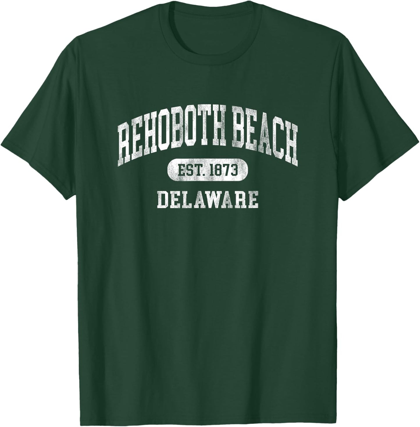 Rehoboth Beach Delaware Est 1873 Souvenir Kids T-Shirt - T-Shirt | Forest