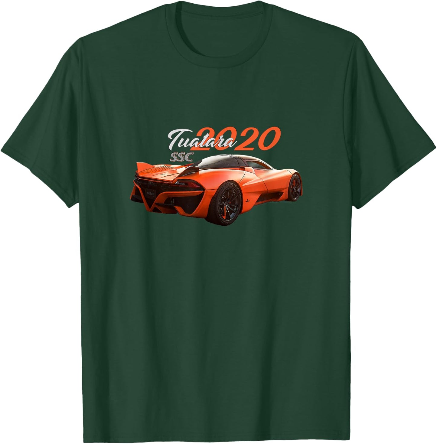 2020 Tuatara, Ssc Fast American Sports Car, Exotic Car Art T-Shirt - T-Shirt | Forest