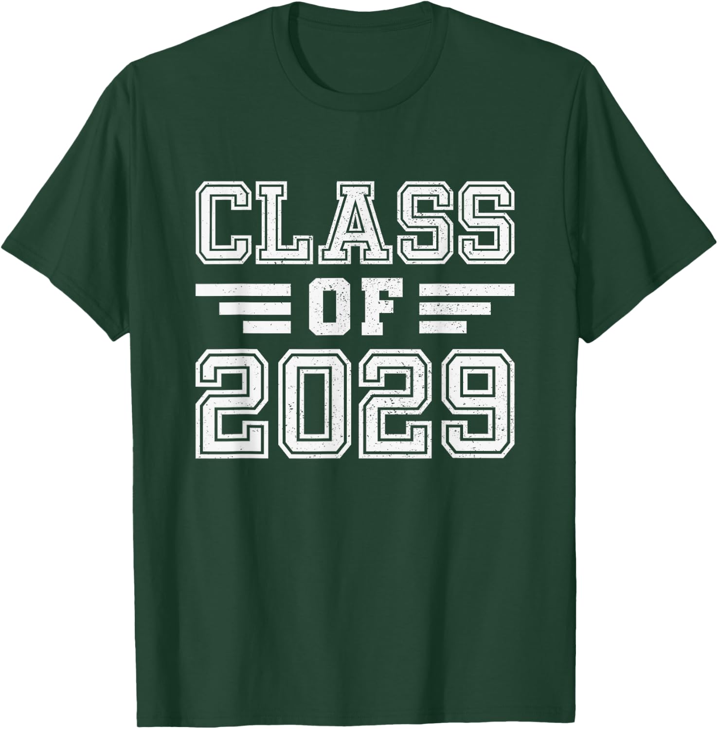 Class of 2029 College University High School Future Graduate T-Shirt - T-Shirt | Forest