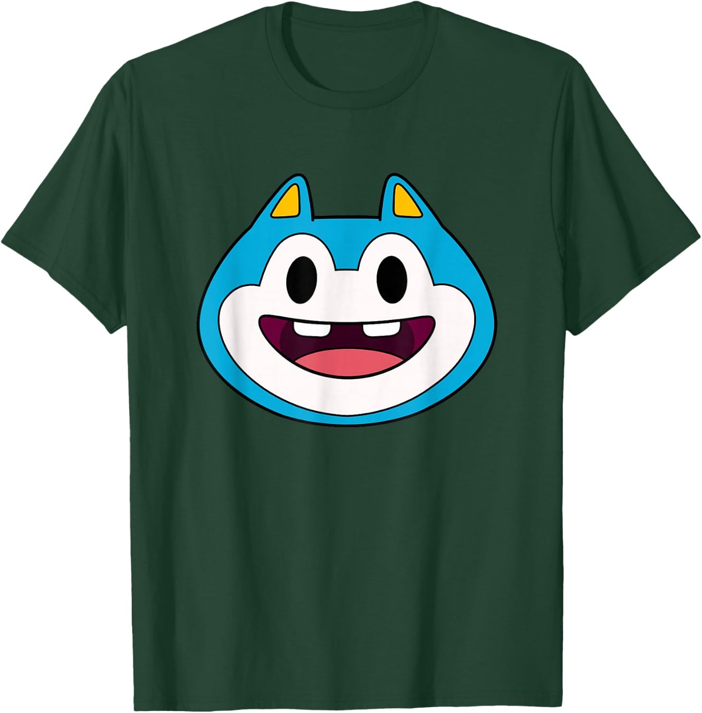 Lyla in The Loop STU Face T-Shirt - T-Shirt | Forest