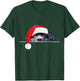 New foundland Dog Lover Funny Santa Hat Christmas T-Shirt - T-Shirt | Forest
