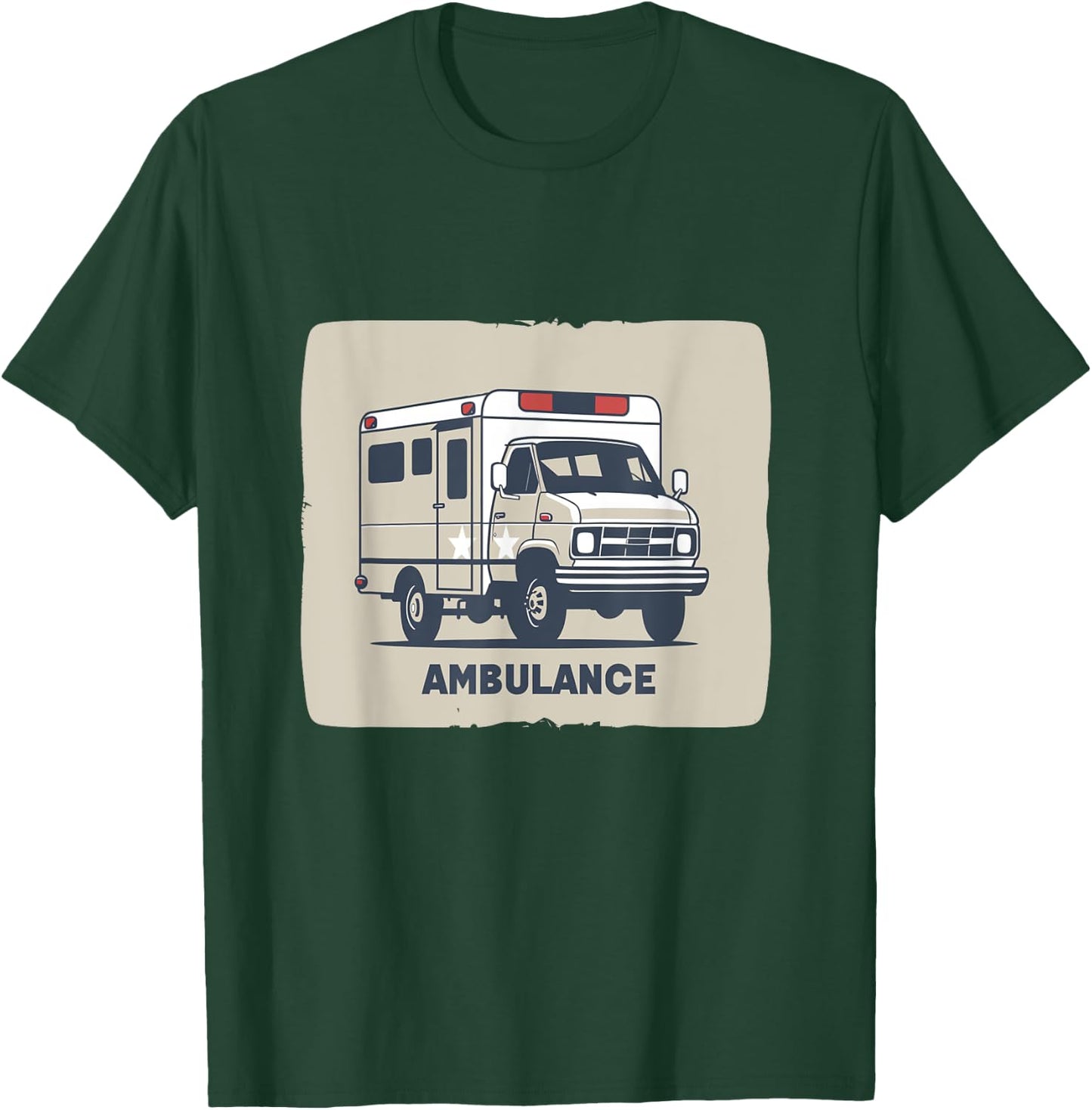 Ambulance emergency Car Costume T-Shirt - T-Shirt | Forest