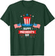 Cute Happy Presidents Day American Patriots Boys T-Shirt - T-Shirt | Forest